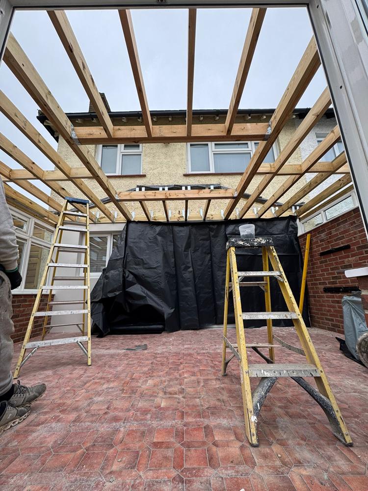 Roofing work covering tile, slate, felt, and flat roofs by Arkview which is a conservatory conversion