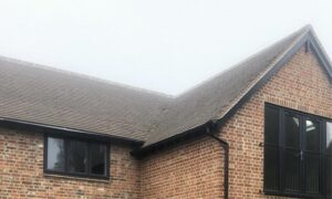 Roofing work covering tile, slate, felt, and flat roofs by Arkview